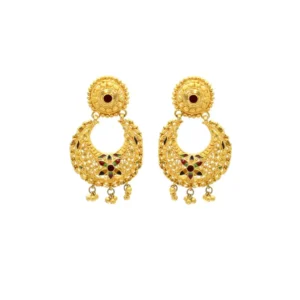 Ramleela jhumka 24k Gold Hallmark Jewelry Tops/Jhumka